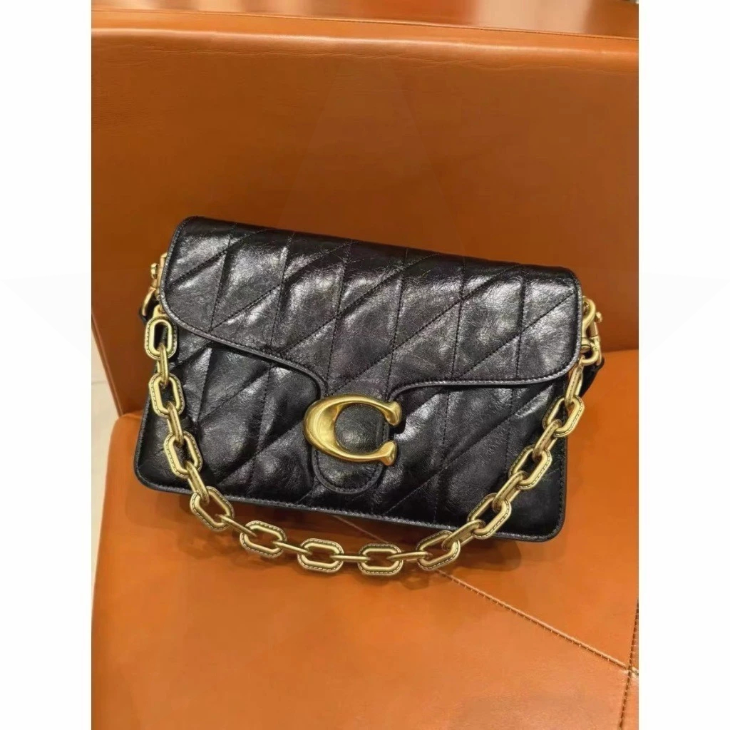 Quilted Sheepskin Chain 26 Ladies Chain Shoulder Bag CAF55 กระเป๋าสะพายข้าง กระเป๋าผู้หญิง กระเป๋า U