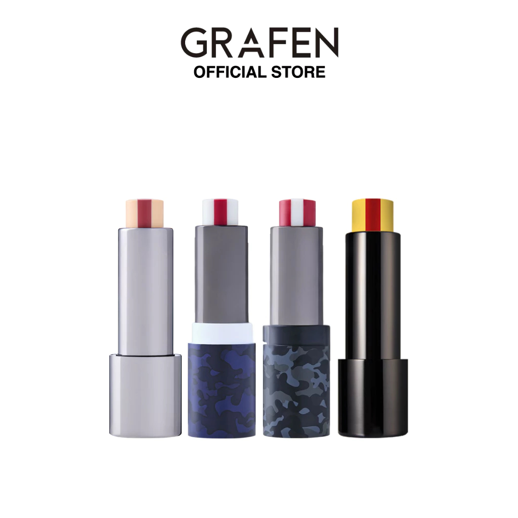 GRAFEN Triple Lip Color/Naked/Handsome/Sense