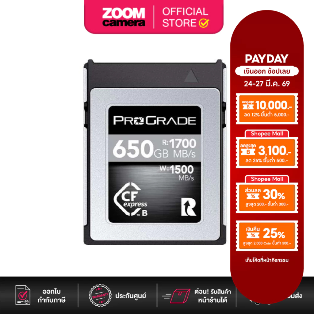 ProGrade Digital CFexpress 2.0 Type-B Cobalt (R1700/W1500)