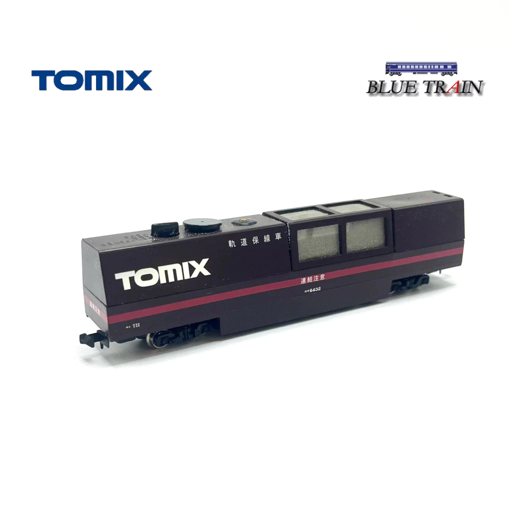 [N] (มือสอง) TOMIX 6432 Track Cleaning Car (Blue) (N scale) รถทำความสะอาดราง/ดูดฝุ่น (No Box)