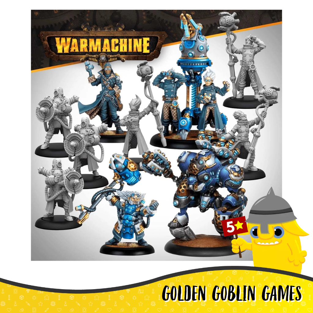 Warmachine: Cygnar Storm Forge: Command Cadre Set
