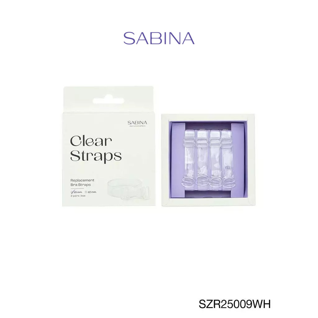 Sabina สายแขนใส เสื้อชั้นใน ขนาด 10 MM รหัส SZR25009
