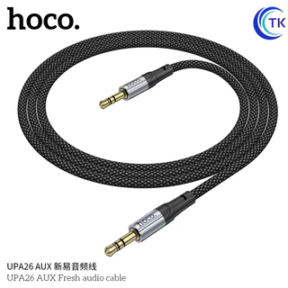 [ส่งไวจากไทย]HOCO UPA26 สาย AUX แจ็ค 3.5 มม. AUX สายสัญญาณเสียง ตัวผู้ 2 หัว สำหรับ ลำโพง รถยนต์ มือถือ [ของแท้ 100%]
