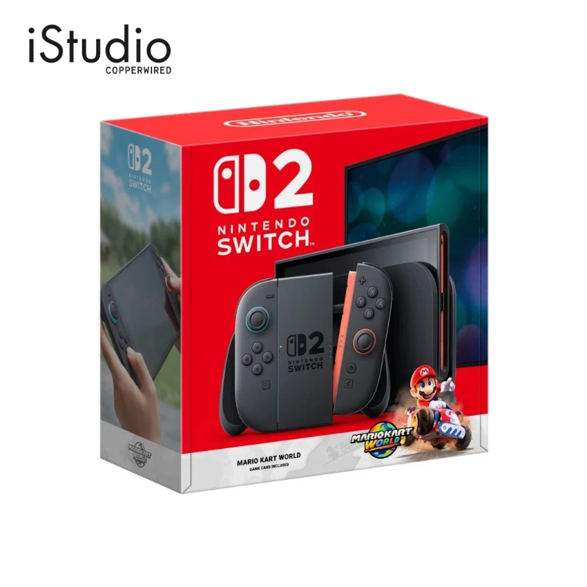 Nintendo Switch 2 Console + Mario Kart World Bundle เครื่องเกมคอนโซล | iStudio by Copperwired