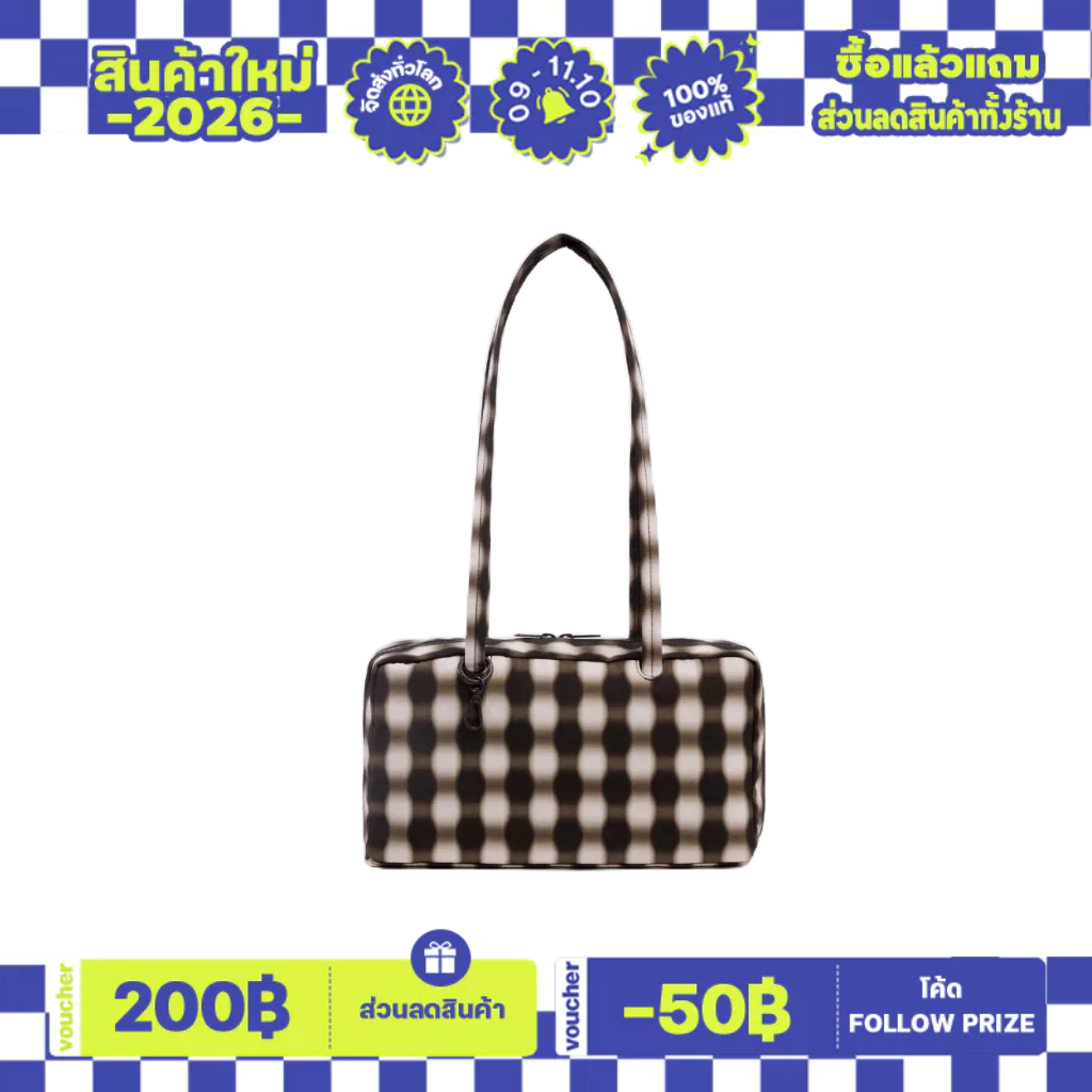 [ของแท้💯%]BAGGU Nylon Bowler Bag PRINTS กระเป๋ารักษ์โลก