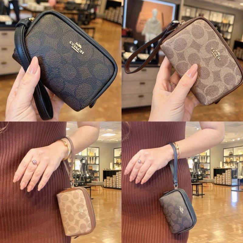 Wristlet CW907 กระเป๋าใส่เหรียญ กระเป๋าสตางค์ ผู้หญิง พร้อมสายรัดข้อมือ