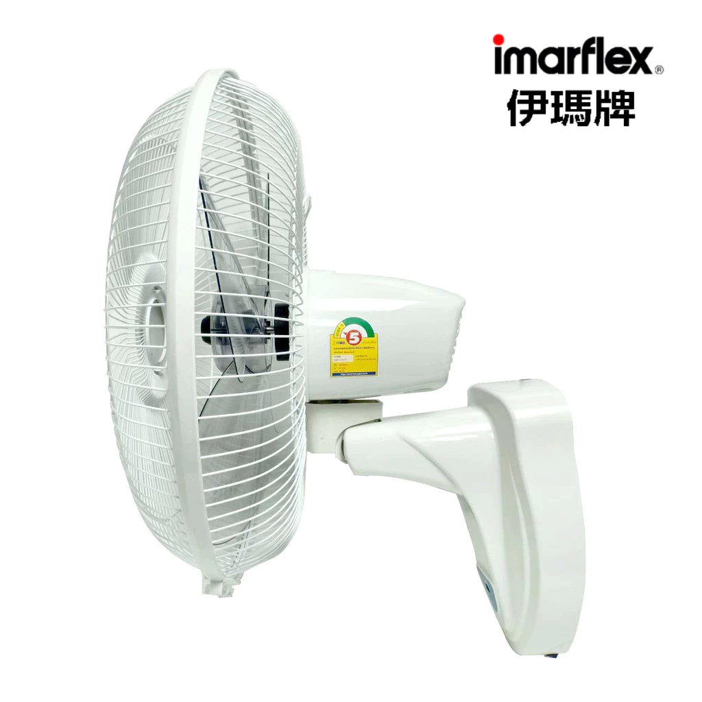 IMARFLEX_1 พัดลม ติดผนัง 2 เชื่อก 16 นิ้ว IE-186