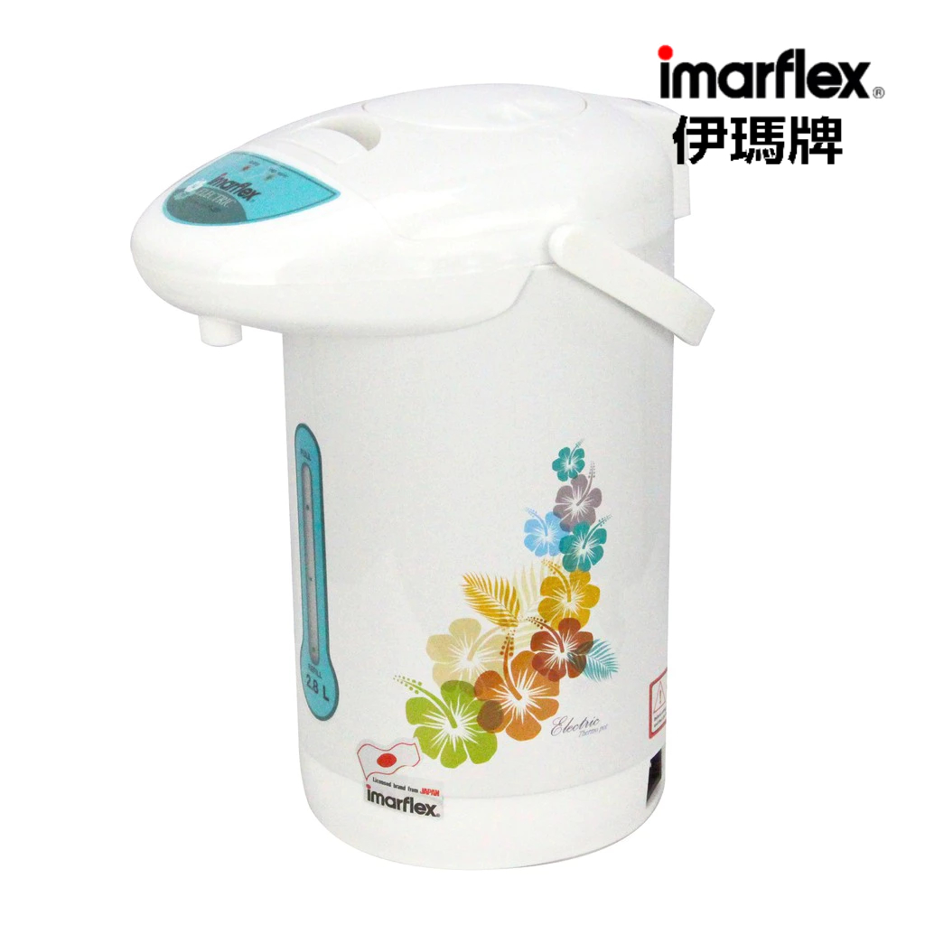 IMARFLEX_29 กระติกน้ำไฟฟ้า ลายดอกไม้  ขนาด 2.8 ลิตร IF-227