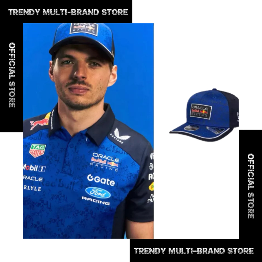 Oracle Red Bull Racing New Era Max Verstappen 2026 Hat -Blue
