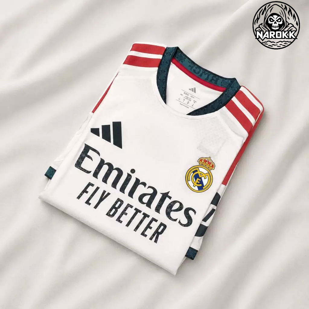 REAL MADRID 26/27 HOME PLAYER JERSEY มาดริดโฮม เพเยอร์ ของแท้100%