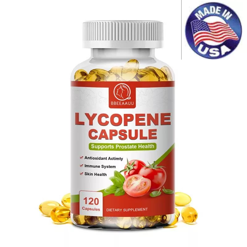 Lycopene 120 Softgels แคปซูลไลโคปีน: สารต้านอนุมูลอิสระจากธรรมชาติ