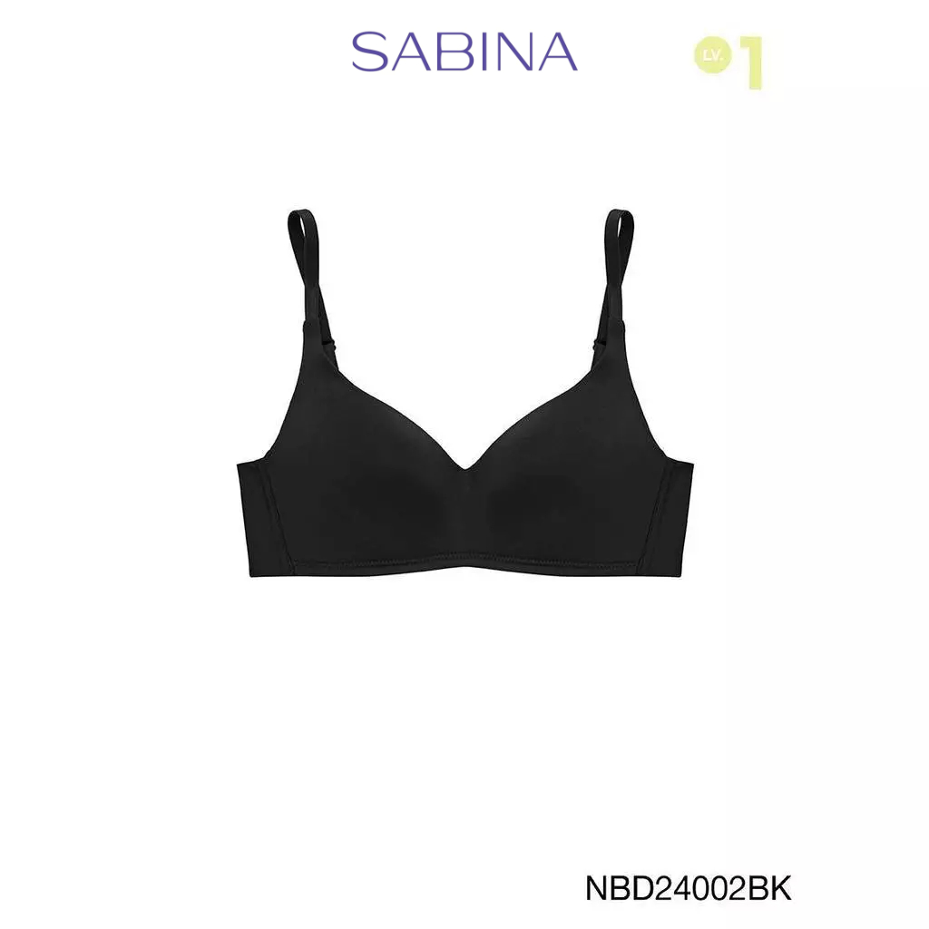 [Online Exclusive]  Sabina Perfect Bra Level 1 เสื้อชั้นใน ไร้ตะเข็บ  ไร้โครง รหัส NBD24002