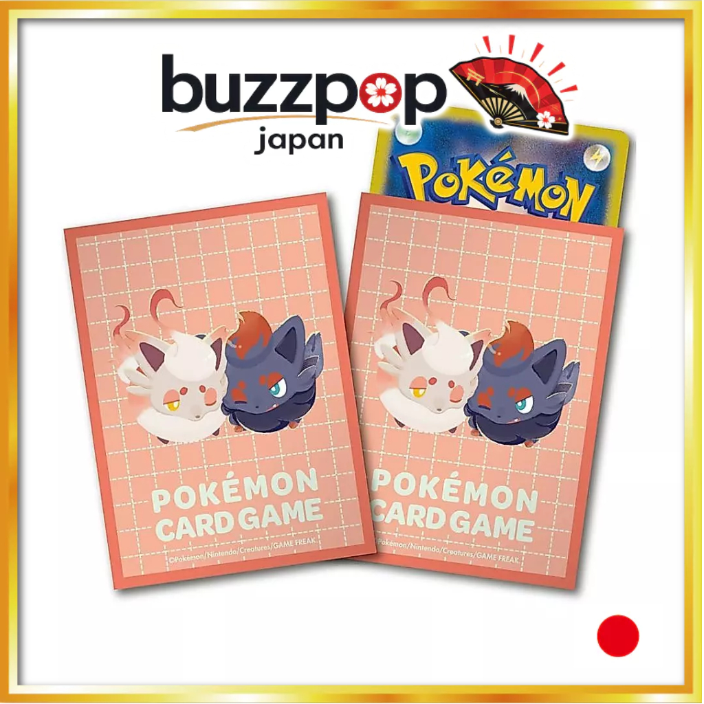 Pokémon Center Original Pokémon Card Game Deck Shield: Zorua & Hisuian Zorua Pair