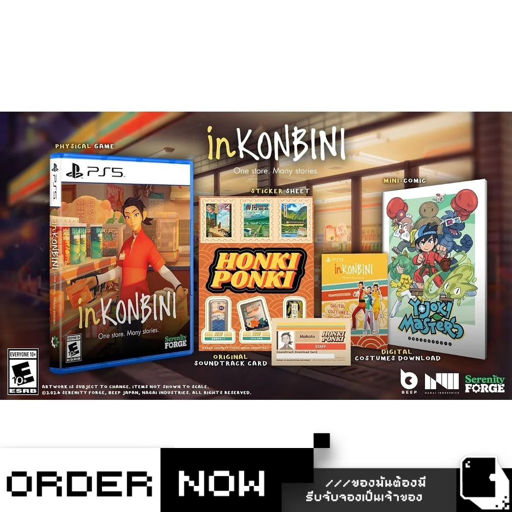 Pre-Order (จำหน่าย 22-Oct-2026) | PS5 inKONBINI: One Store. Many Stories. [Premium Edition] (By ClaS