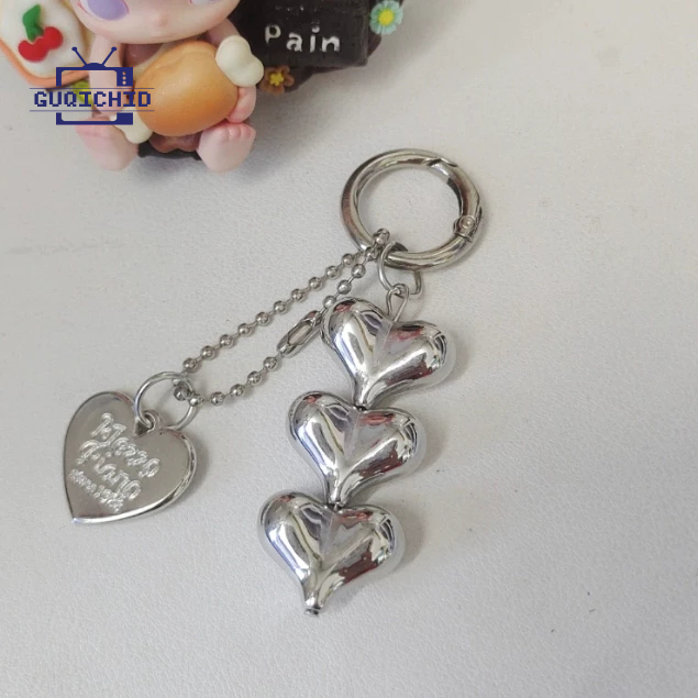 สายคล้องโทรศัพท์มือถือ Key Chainพวงกุญแจ เกาหลี ไข่มุก ผีเสื้อ ปม จี้หัวใจรัก เหมาะสำหรับตกแต่งและจับคู่ กระเป๋าและกระเป