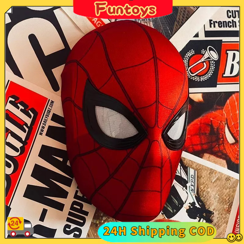 【24H COD】หน้ากาก ลาย Spider Man สุดเท่ คุณภาพสูง เหมาะกับของขวัญวันเกิดปีใหม่ สําหรับเด็ก และผู้ใหญ่