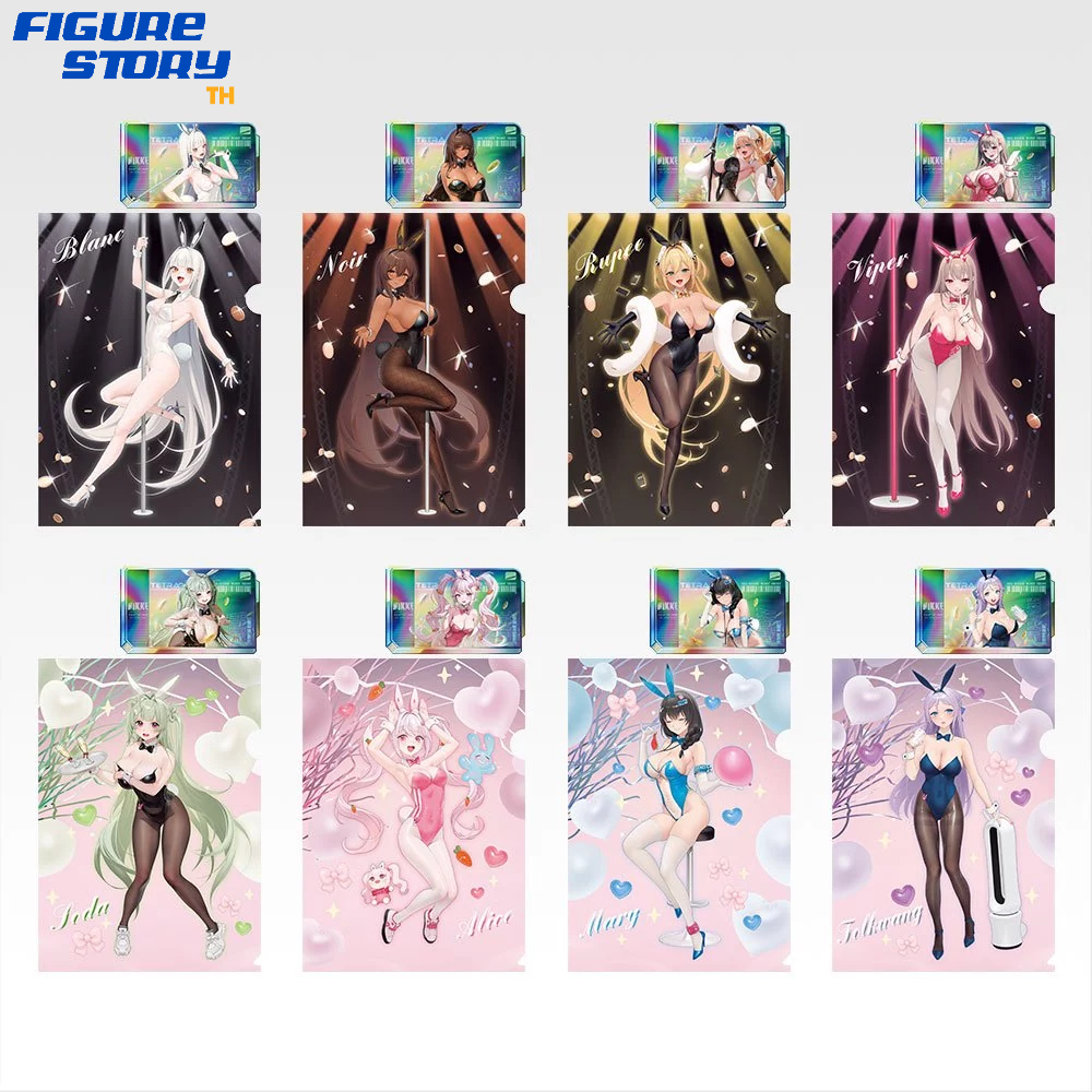 *In Stock*(พร้อมส่ง) Ichiban Kuji Goddess of Victory: NIKKE CHAPTER5 I Prize: Clear file & luxury ticket style sticker