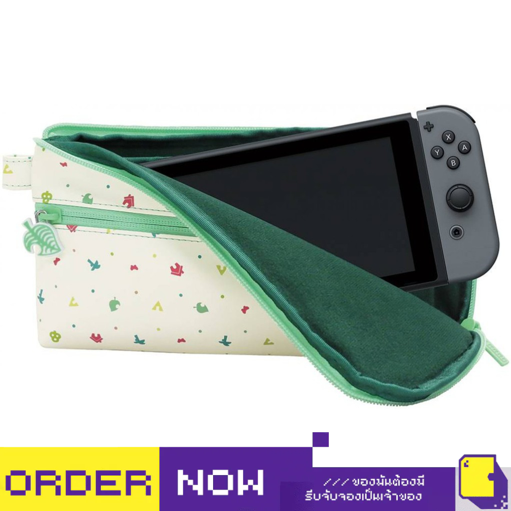 [+..••] NSW ANIMAL CROSSING HAND BAG POUCH FOR NINTENDO SWITCH / SWITCH LITE (เกม Nintendo Switch™🎮)