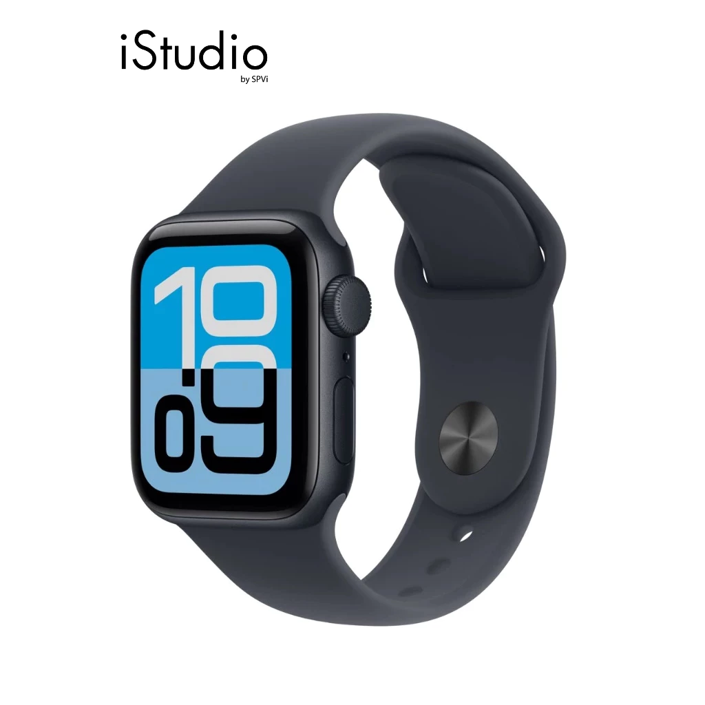 (กทม ส่งด่วน 1 วัน ) Apple Watch SE3 (2025) GPS Aluminium สาย Sport Band I iStudio by SPVi