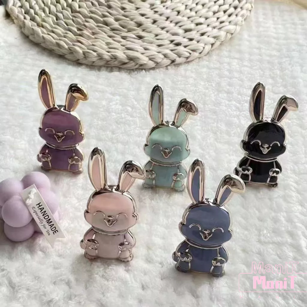 ที่วางโทรศัพท์มือถือ ลายการ์ตูนกระต่าย สามารถจับคู่กับโทรศัพท์มือถือทุกรุ่น แบบสติกเกอร์ พับได้ แบบสร้างสรรค์ Kickstand ราคา ถูกที่สุด ดีลบีเคเค แกลเลอรีภาพที่ 3