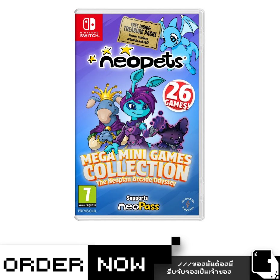 Pre-Order | Nintendo Switch™ NSW Neopets - Mega Mini Games Collection (วางจำหน่าย 2026-03-26 ) (By C