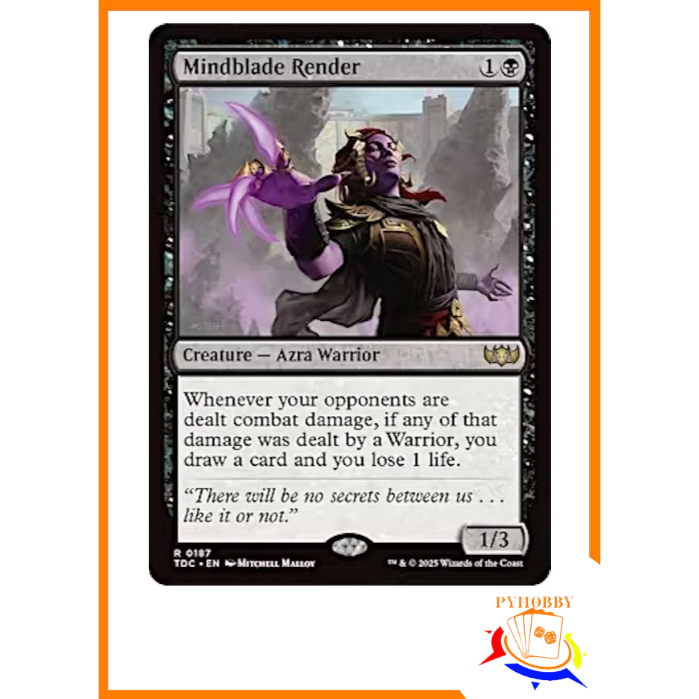 [MTG] Tarkir: Dragonstorm Commander Decks: Mindblade Render