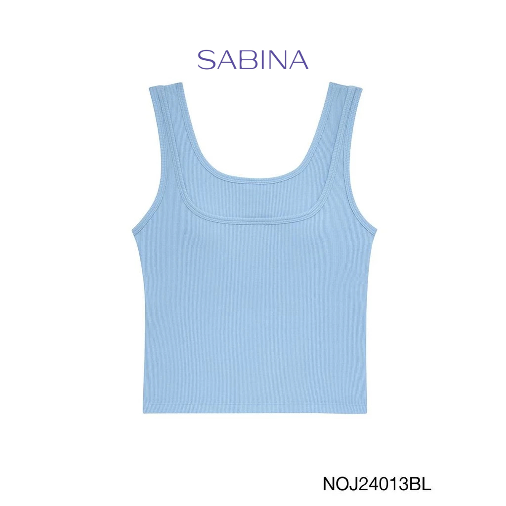 [Online Exclusive]  Sabina Bra Tops Loungewear เสื้อกล้าม รหัส NOJ24013BL - สีฟ้า