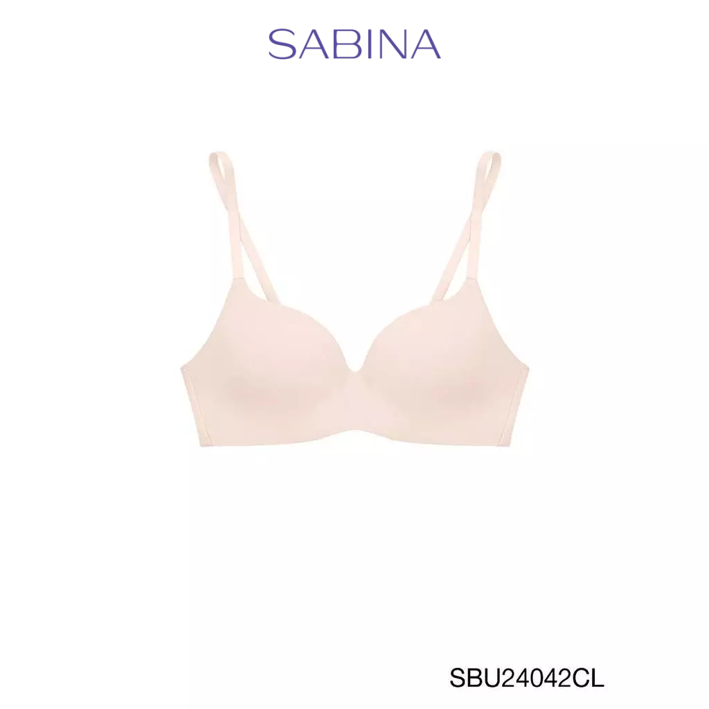 Sabina Pretty Perfect Level 1 เสื้อชั้นใน  ไร้โครง รหัส SBU24042 ราคา ถูกที่สุด ดีลบีเคเค