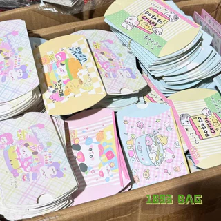 🍭 กล่องของขวัญ ใส่ลูกอม ของแจก ปัจฉิม ทรงแบน ลายน่ารัก ลายการ์ตูน พร้อมส่ง