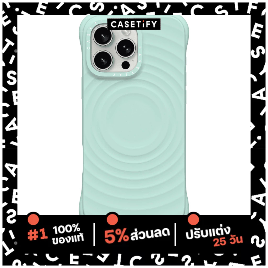 CASETiFY | Ripple Case - Jade [Ripple] For iPhone แท้