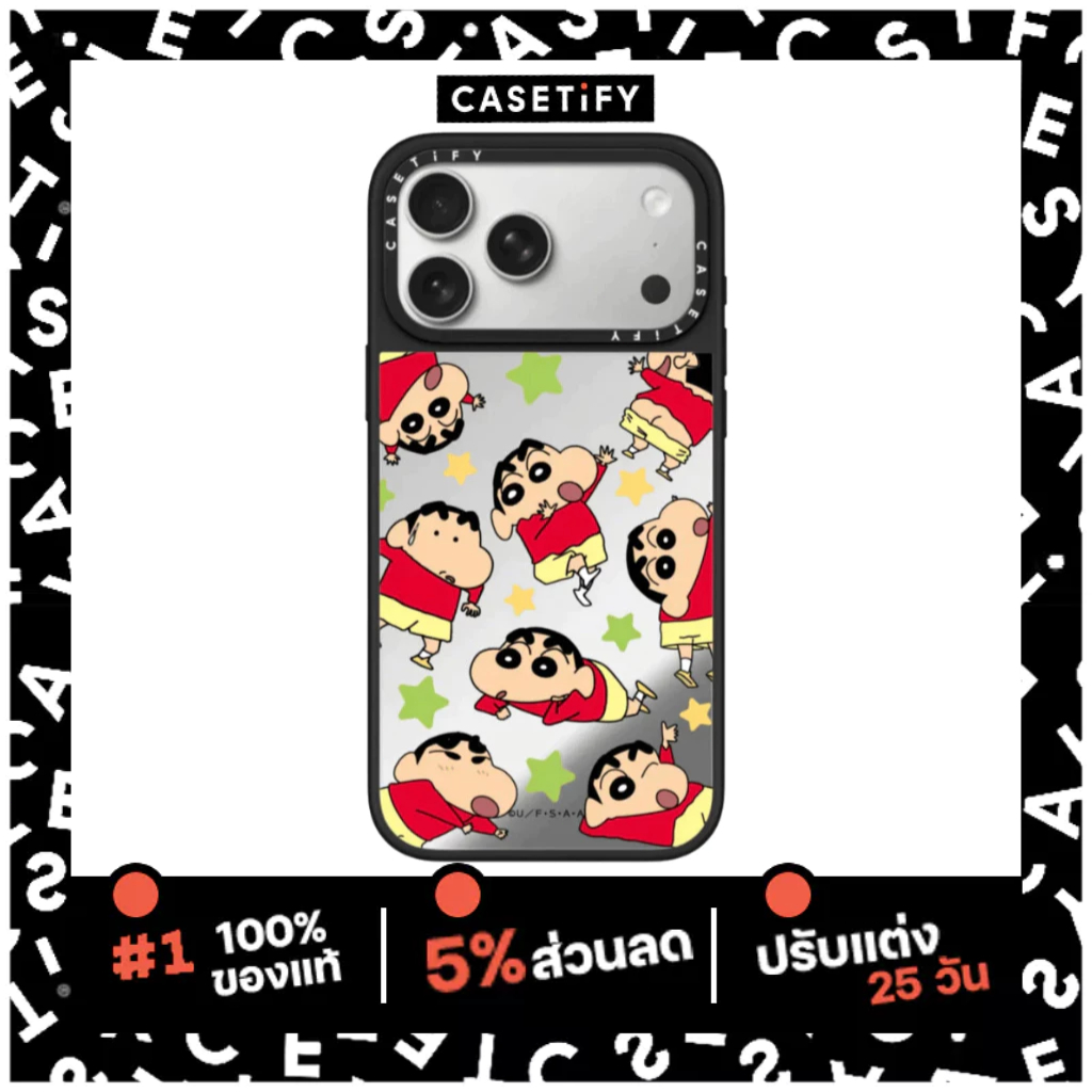 CASETiFY | Shinchan Case [Crayon Shinchan] #For iPhone Samsung #แท้