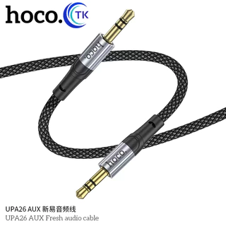 [ส่งไวจากไทย]HOCO UPA26 สาย AUX แจ็ค 3.5 มม. AUX สายสัญญาณเสียง ตัวผู้ 2 หัว สำหรับ ลำโพง รถยนต์ มือถือ [ของแท้ 100%]