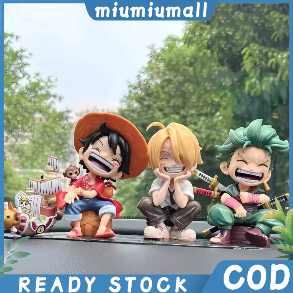 【จัดส่งจากประเทศไทย】โมเดลฟิกเกอร์ อนิเมะ One Piece Luffy Zoro Nika เวอร์ชั่น Q ขนาดเล็ก ของเล่น ของสะสม สําหรับเด็ก