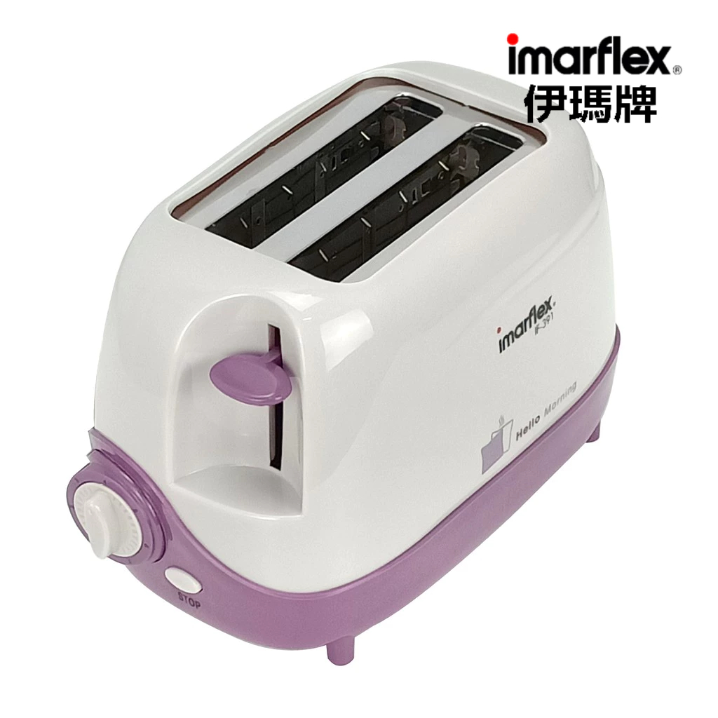 IMARFLEX_29 เครื่องปิ้งขนมปัง 2 แผ่น (ขนมปังปิ้งลายแมว)  IF-392