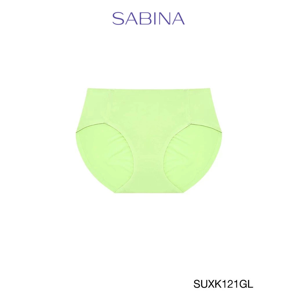 [Online Exclusive]  Sabina Soft Collection Seamless Fit  กางเกงในทรงบิกินี่ รหัส SUXK121GL - สีเขียวอ่อน