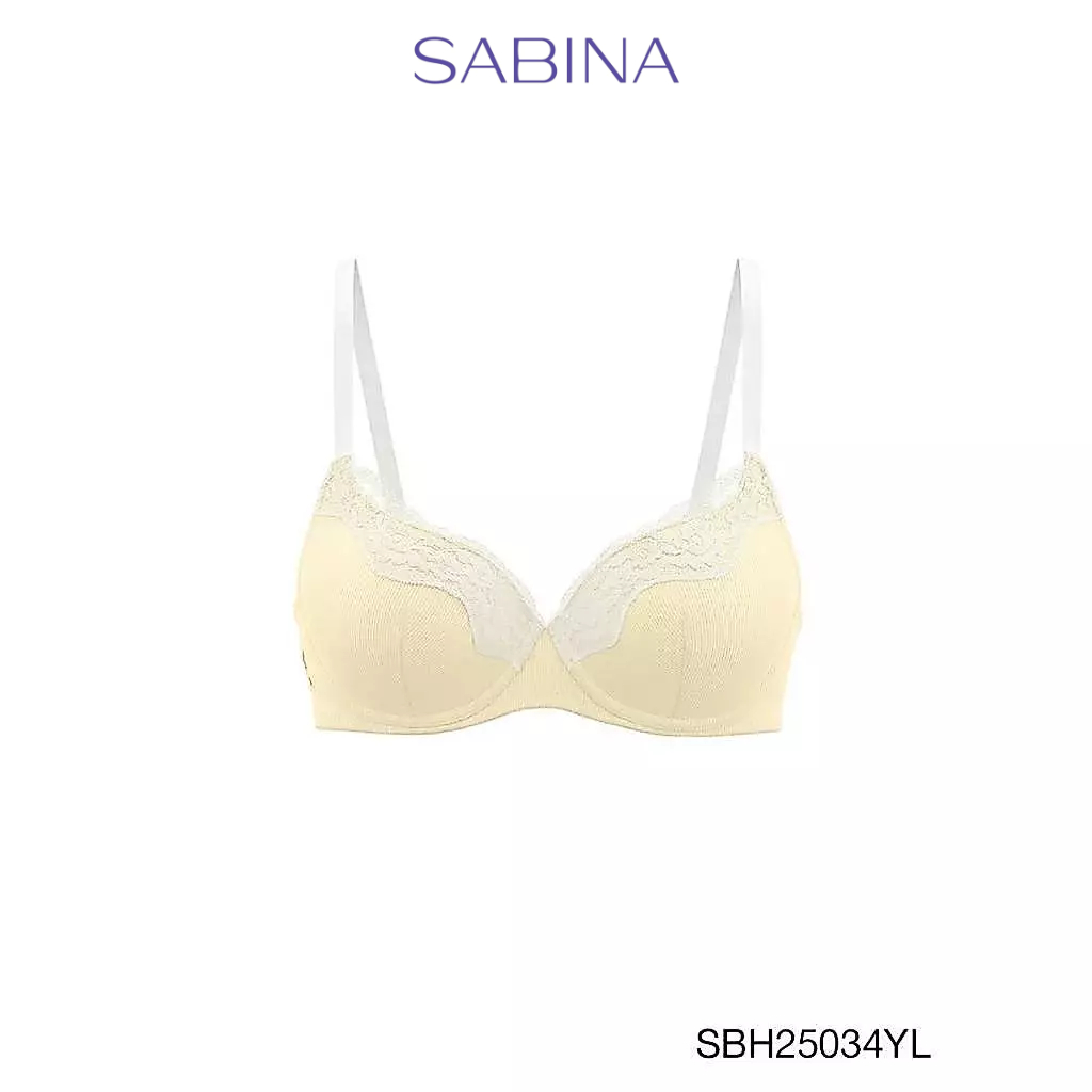 Sabina Soft Doomm Level 3 เสื้อชั้นใน มีโครง รหัส SBH25034