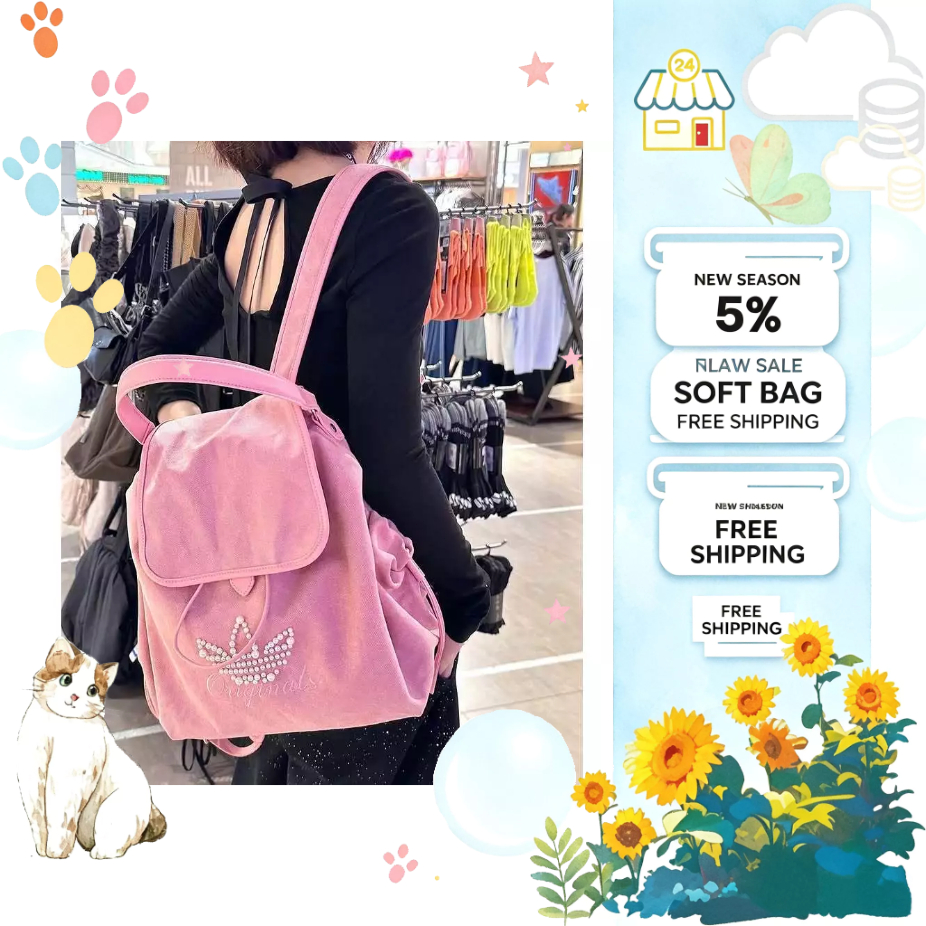 Adidas Originals PearlBeads Backpack 🎀🫧
