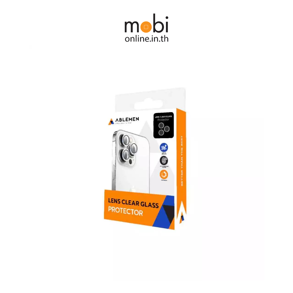 Ablemen Lens Clear Glass เลนส์ป้องกันกล้องสำหรับ iPhone 17 / Air / 17 Pro / 17 Pro Max