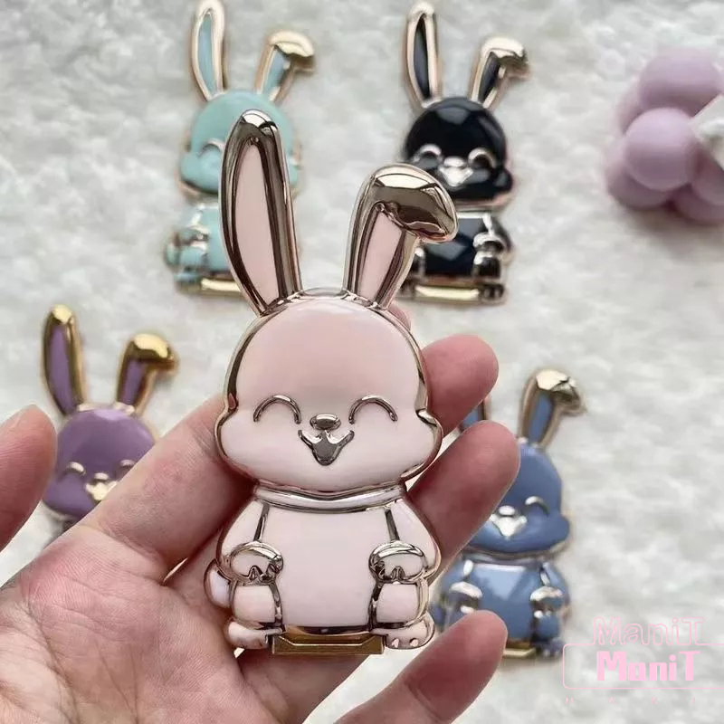 ที่วางโทรศัพท์มือถือ ลายการ์ตูนกระต่าย สามารถจับคู่กับโทรศัพท์มือถือทุกรุ่น แบบสติกเกอร์ พับได้ แบบสร้างสรรค์ Kickstand ราคา ถูกที่สุด ดีลบีเคเค แกลเลอรีภาพที่ 2