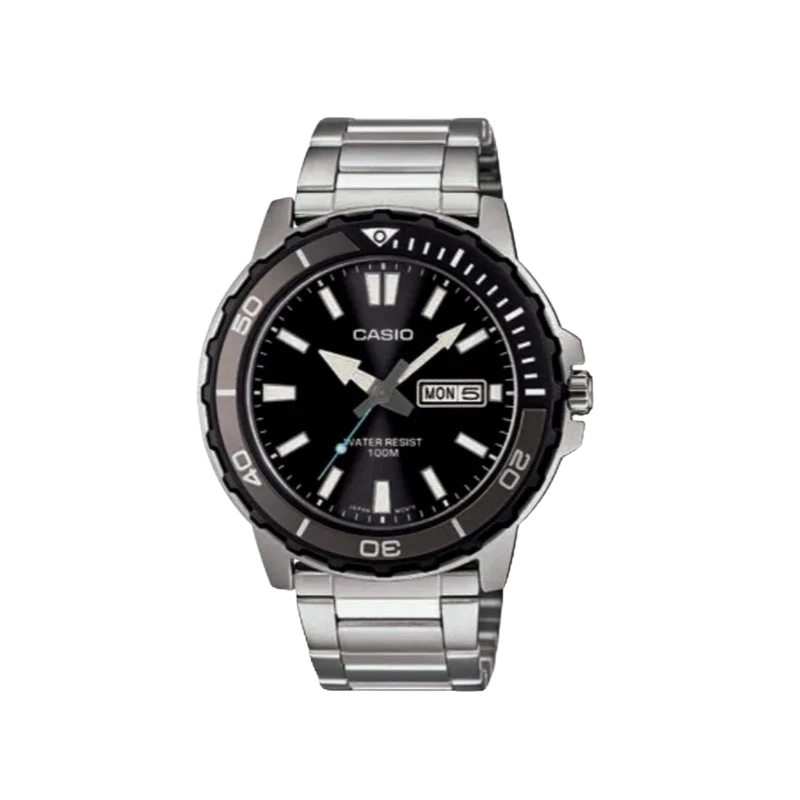 Casio นาฬิกาข้อมือผู้ชาย รุ่น MTD-125D-1A3VDF Sporty Men's Watch Quartz