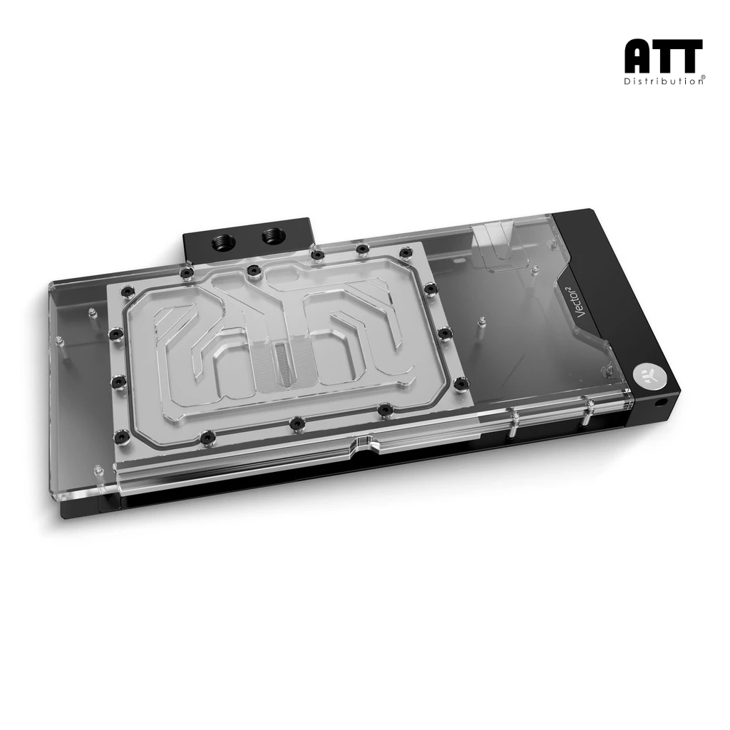 EK-Quantum Vector² Trio RTX 4090 D-RGB - Nickel + Plexi