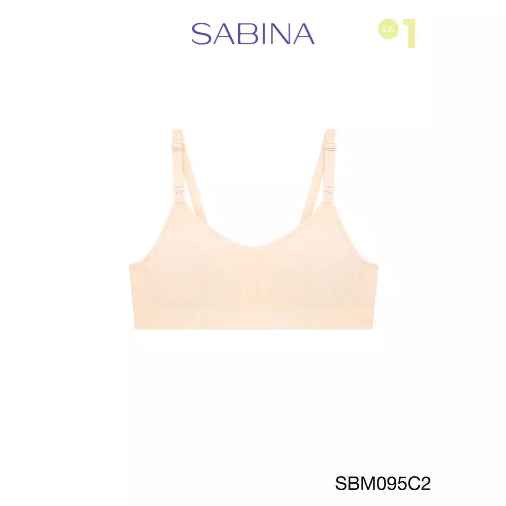 Sabina Maternity เสื้อชั้นในให้นม รหัส SBM095C2 สีเนื้ออ่อน