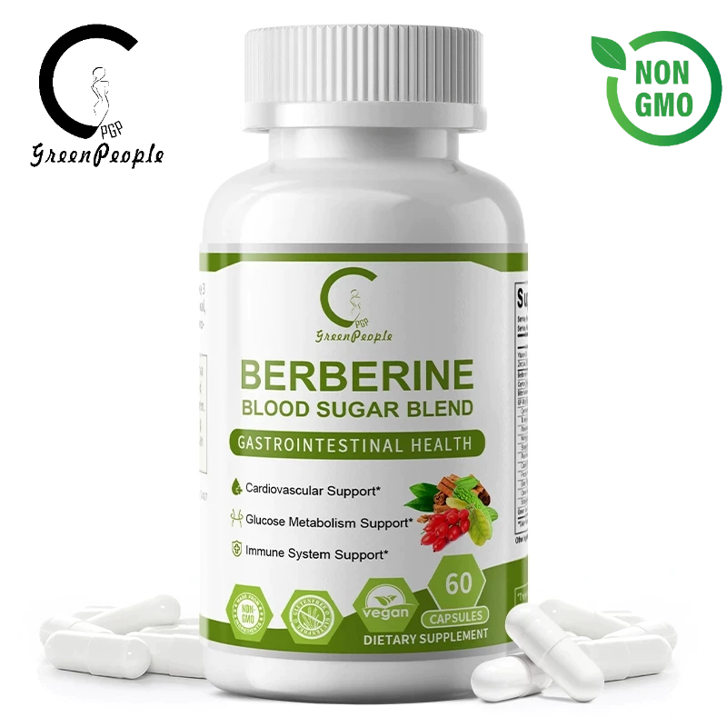 Berberine-1500mg-Berberine Blood Sugar Blend สูตรเพาเวอร์เฮาส์ที่ออกแบบมาเพื่อส่งเสริมประโยชน์ต่อสุขภาพอย่างครอบคลุม: