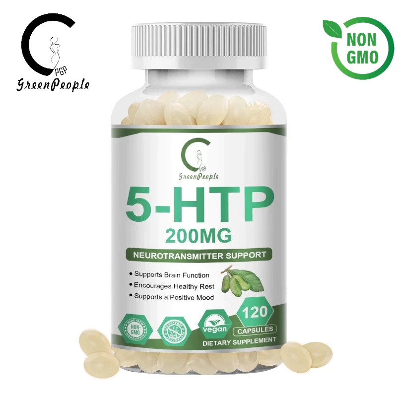 5 HTP -200mg-120capsules มุ่งมั่นที่จะจัดหาผลิตภัณฑ์เสริมอาหารคุณภาพสูงเพื่อให้คุณมีสุขภาพที่ดีทุกวันด้วยวิธีที่ง่ายที่