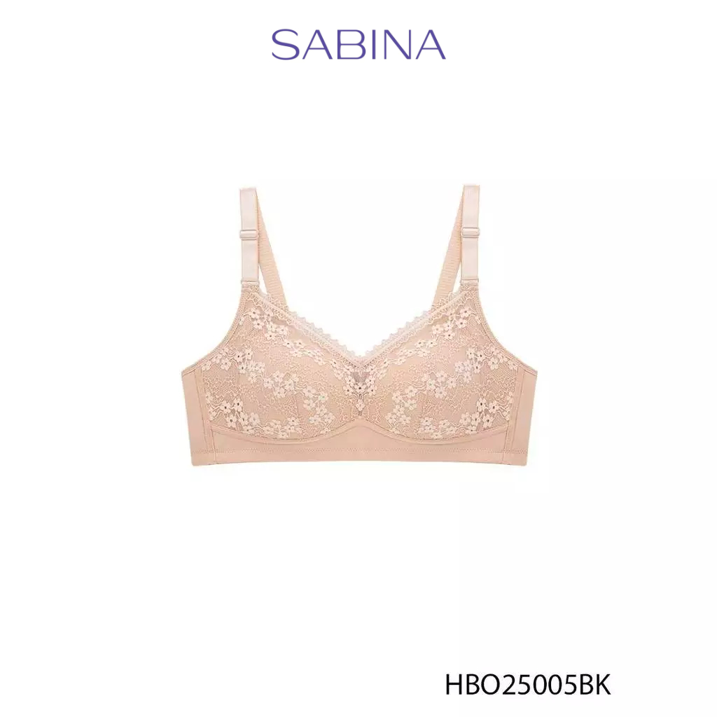 Sabina Habpy Adult Level 1 เสื้อชั้นใน ไร้โครง รหัส HBO25005C3 - สีเนื้อเข้ม