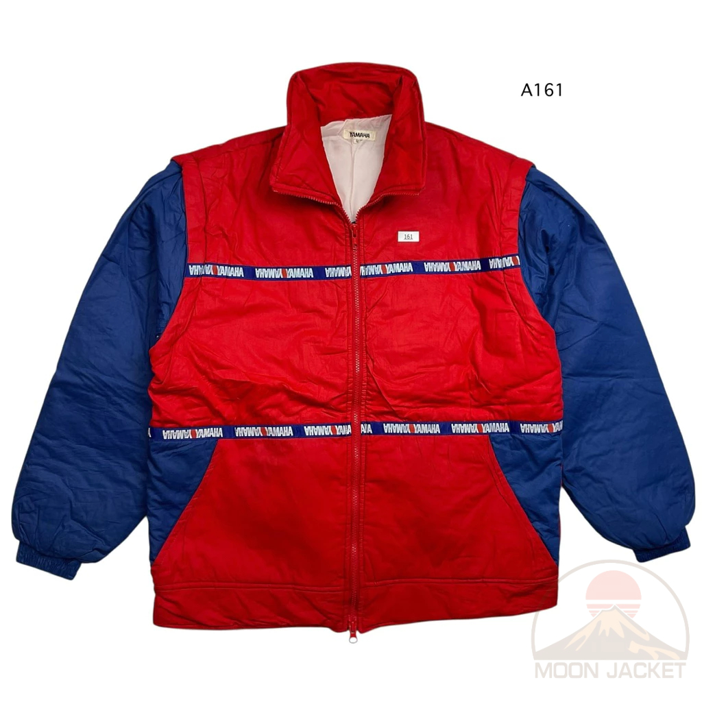 เสื้อแจ็คเก็ต Vtg Yamaha บุใยสังเคราะห์กันหนาว  Size L