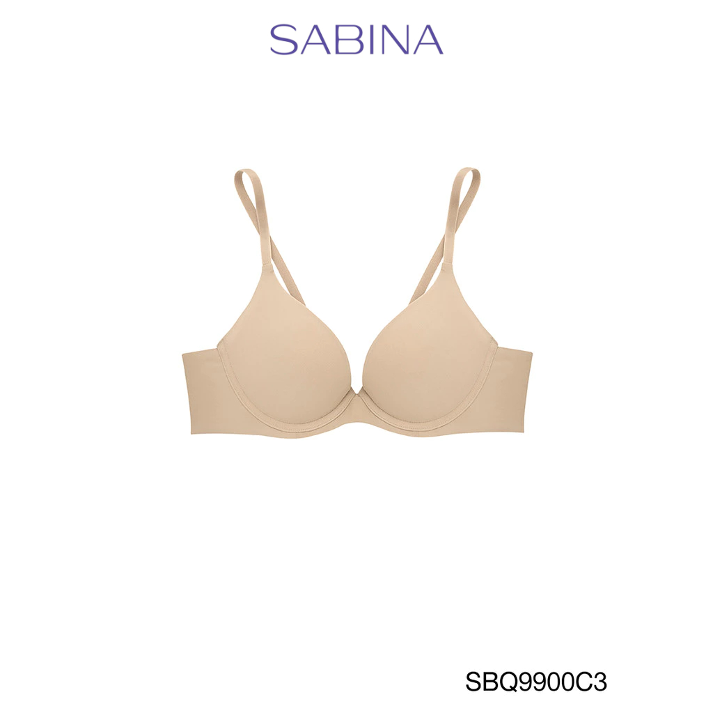 Sabina เสื้อชั้นใน มีโครง รุ่น TWENTY FIVE รหัส SBQ9900C3 สีเนื้อเข้ม