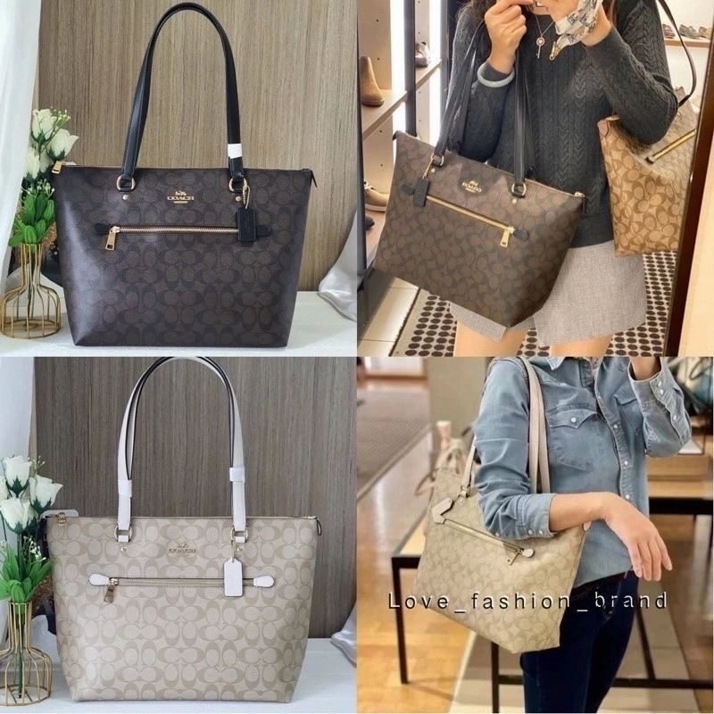 GALLERY TOTE-F79609 ความจุสูง  กระเป๋าสะพายข้าง กระเป๋าผู้หญิง กระเป๋าช้อปปิ้ง Y66U31E9