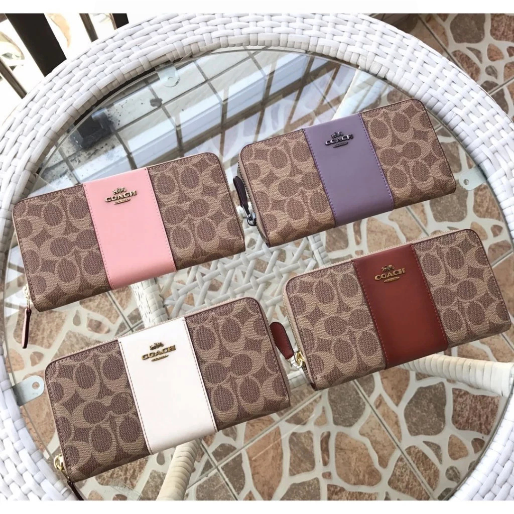 Accordion Zip Wallet 31546 กระเป๋าสตางค์ยาว กระเป๋าสตางค์ ผู้หญิง ซิป Z77V58X3