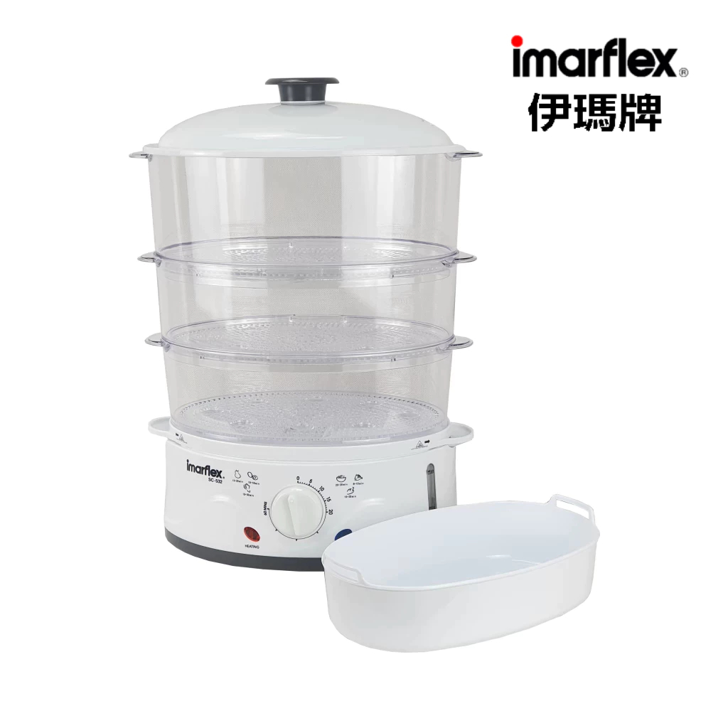 [สินค้าเกรดบี] Imarflex_Z_ เครื่องนึ่งไอน้ำ อเนกประสงค์ รุ่น SC-532(B)